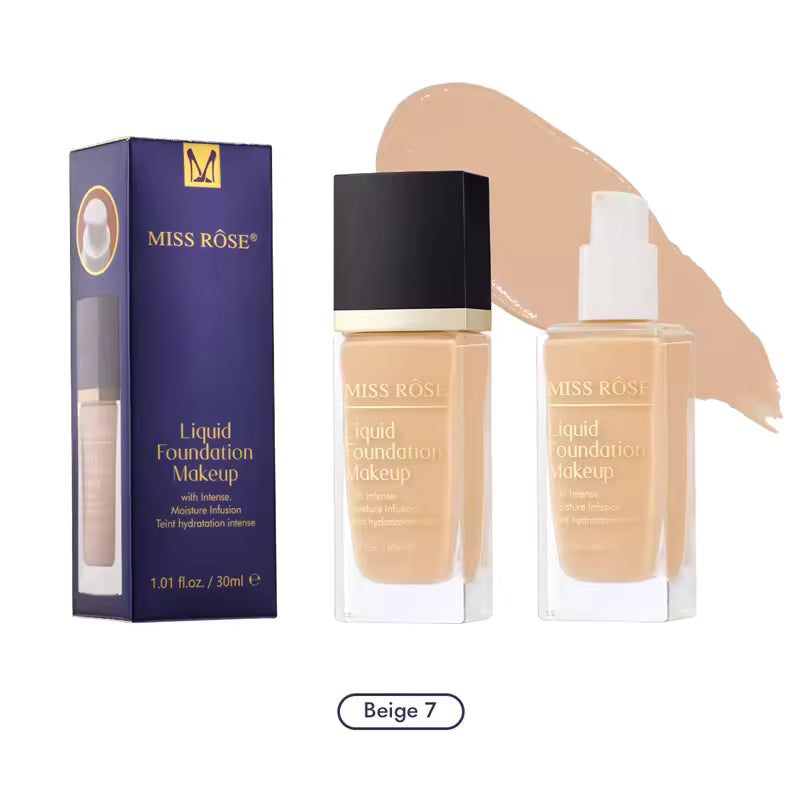 Miss Rose Liquid Makeup Foundation - 30ml - Buy Online in Pakistan at Cosmia.pk