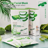 Oyax Refreshing Moisturizing Aloe Vera Sheet Mask - 10 PCS - Buy Online in Pakistan at Cosmia.pk
