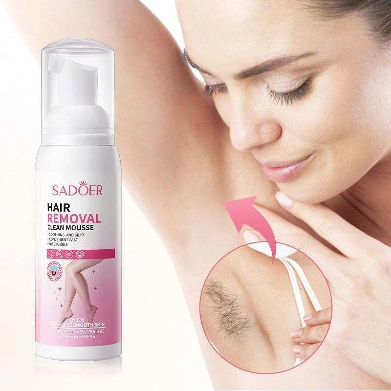 Sadoer Hair Removal Mousse or Hair Removal Mousse Foam 100ml - Buy Online in Pakistan at Cosmia.pk