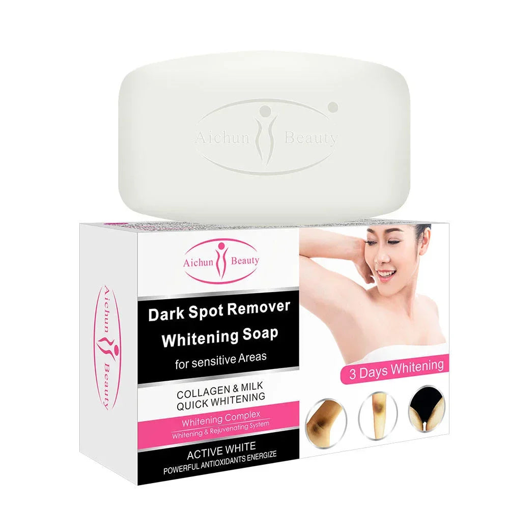 Aichun Beauty Pure Dark Spot Private Parts Whitening Soap - Buy Online in Pakistan at Cosmia.pk