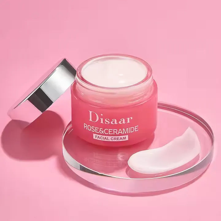 Disaar Rose Ceramide Repair and Brightening Facial Cream - 50g - Buy Online in Pakistan at Cosmia.pk