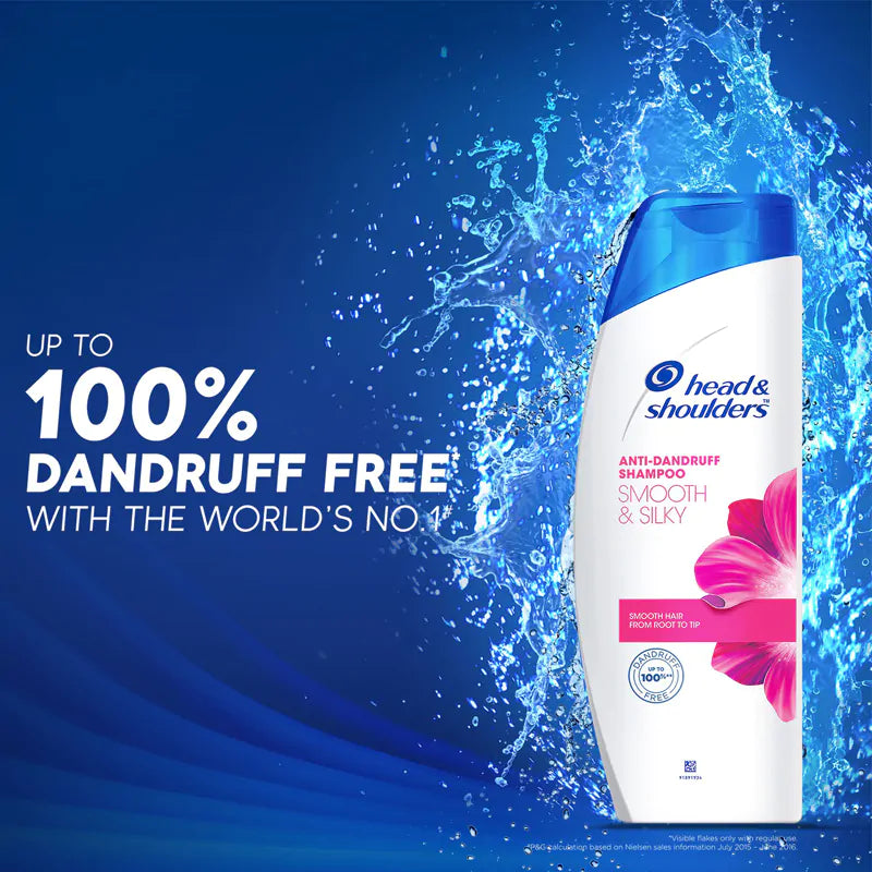 Head & Shoulders Smooth & Silk Shampoo 185 ml - Buy Online in Pakistan at Cosmia.pk