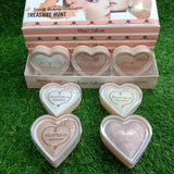 Heart Shaped Makeup Blushing Highlighter - Buy Online in Pakistan at Cosmia.pk
