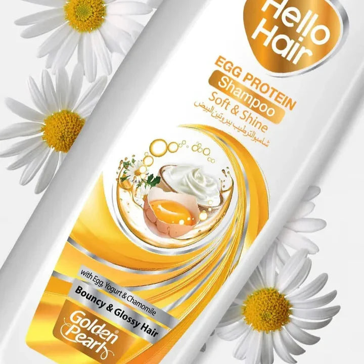 Golden Pearl Hello Hair - Egg Protein Shampoo - Buy Online in Pakistan at Cosmia.pk
