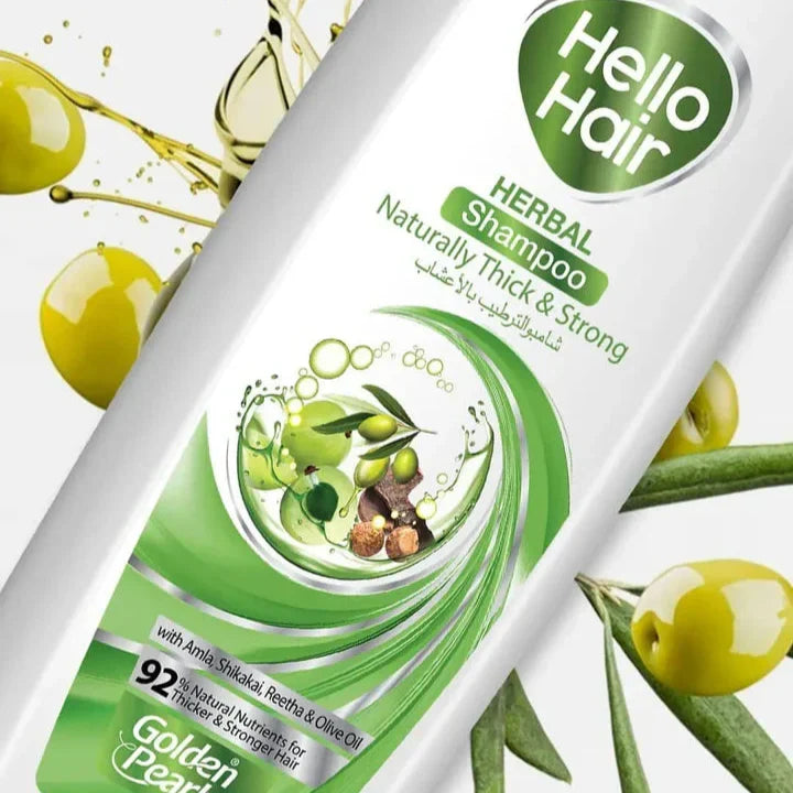 Golden Pearl Hello Hair - Herbal Shampoo - Buy Online in Pakistan at Cosmia.pk