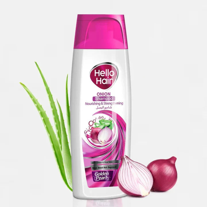 Golden Pearl Hello Hair - Onion Shampoo - Buy Online in Pakistan at Cosmia.pk