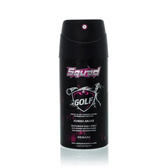 Hemani Golf Squad Deodorant Spray - 150ml - Buy Online in Pakistan at Cosmia.pk