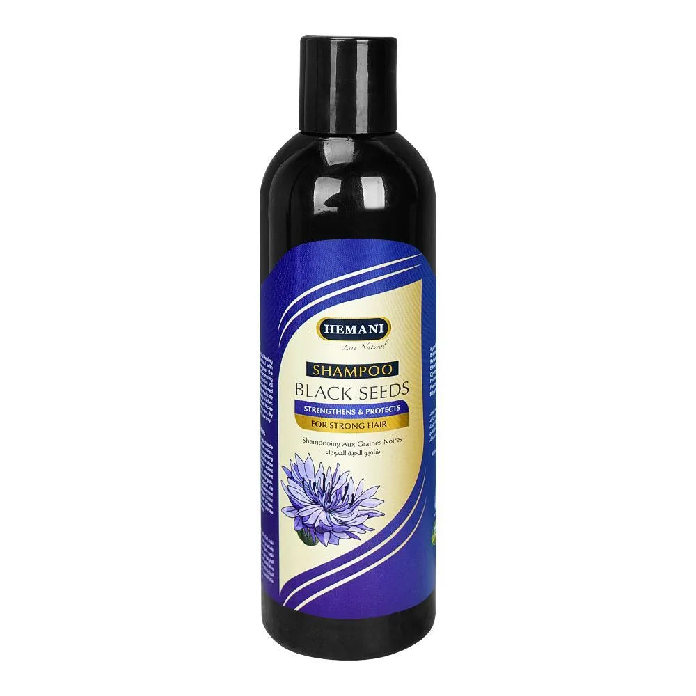 Hemani Black Seeds Shampoo, For Strong Hair - 350ml - Buy Online in Pakistan at Cosmia.pk