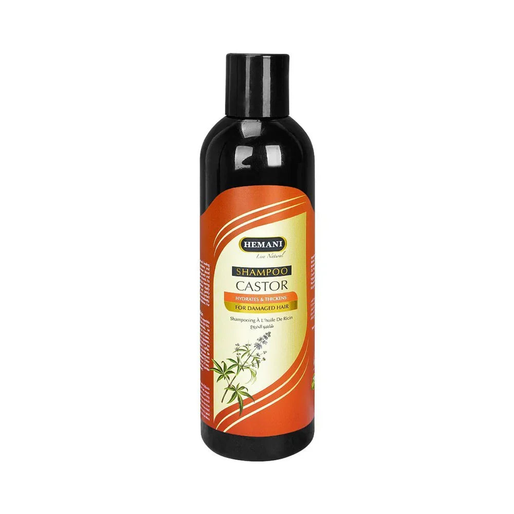 Hemani Castor Shampoo, For Damaged Hair - 350ml - Buy Online in Pakistan at Cosmia.pk