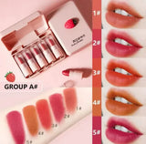 HengFang 5Pcs Long Lasting Moiturizing Matte Mini Lipistick Set - Buy Online in Pakistan at Cosmia.pk