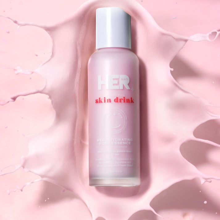 HER Beauty skin drink Hydrating Rose Essence | 2 in 1 Toner Plus - Buy Online in Pakistan at Cosmia.pk