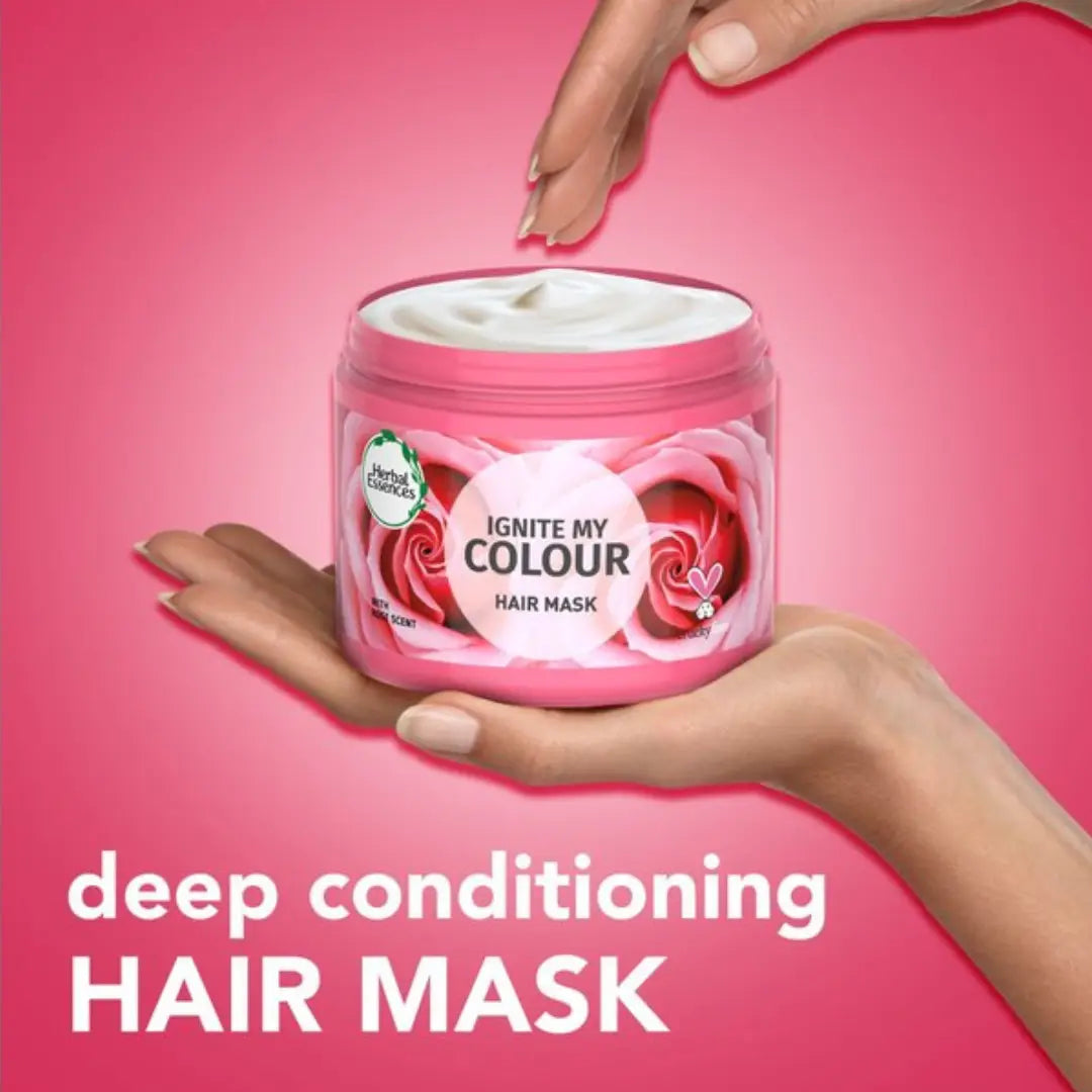 Herbal Essences Hair Mask Ignite My Colour 300ml - Buy Online in Pakistan at Cosmia.pk