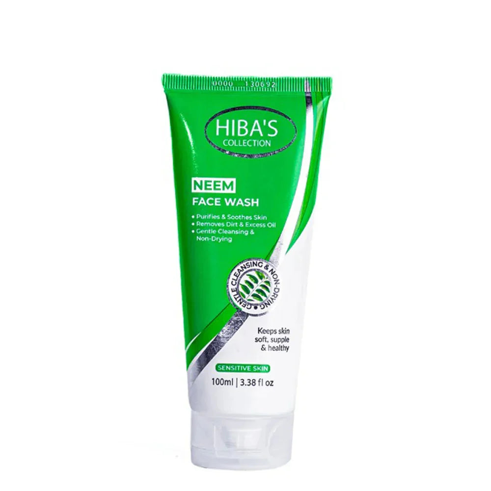 Hiba’s Collection Aloe Vera & Neem Foaming Face Wash – 100ml - Buy Online in Pakistan at Cosmia.pk