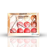 Glamorous Face 12 Color Highlighter & Blush On Palette - Buy Online in Pakistan at Cosmia.pk