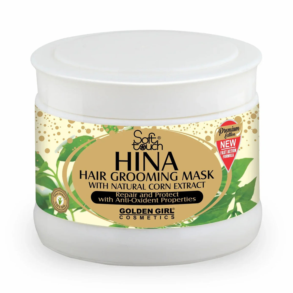 Soft Touch Hina Hair Grooming Mask 500g - Buy Online in Pakistan at Cosmia.pk