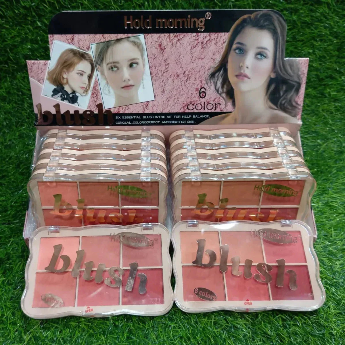 Hold morning 6 in 1 blushon Palette Each - Buy Online in Pakistan at Cosmia.pk