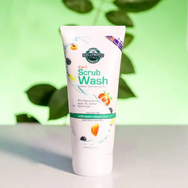 Hollywood Style 2in1 Scrub Wash – 150ml - Buy Online in Pakistan at Cosmia.pk