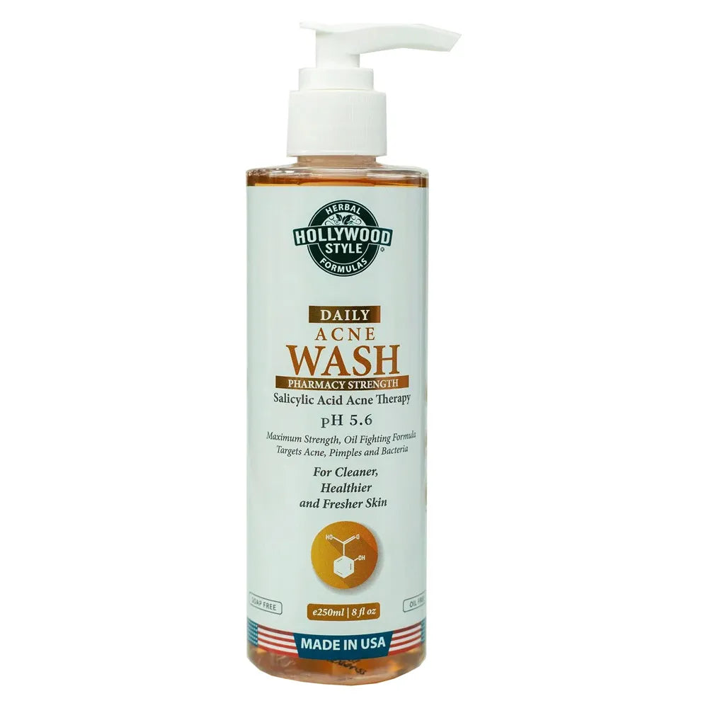 Hollywood Style Daily PH 5.6 Acne Wash - 250ml - Buy Online in Pakistan at Cosmia.pk