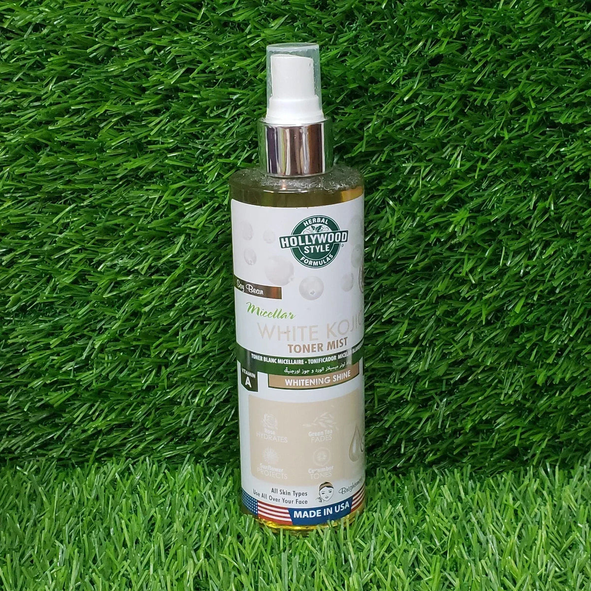 Hollywood Style Micellar White Kojic Toner Mist - 236ml - Buy Online in Pakistan at Cosmia.pk