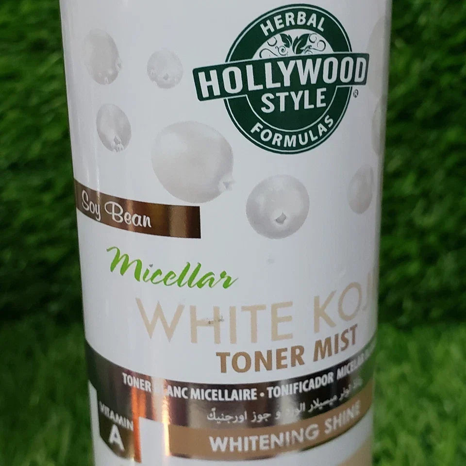 Hollywood Style Micellar White Kojic Toner Mist - 236ml - Buy Online in Pakistan at Cosmia.pk