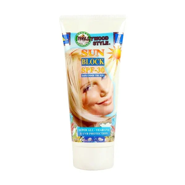 Hollywood Style SPF 30 Oil Free Sun Block - 150ml - Buy Online in Pakistan at Cosmia.pk