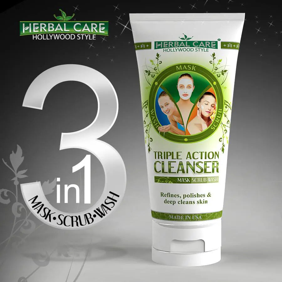 Hollywood Style Triple Action Cleanser - 150ml - Buy Online in Pakistan at Cosmia.pk
