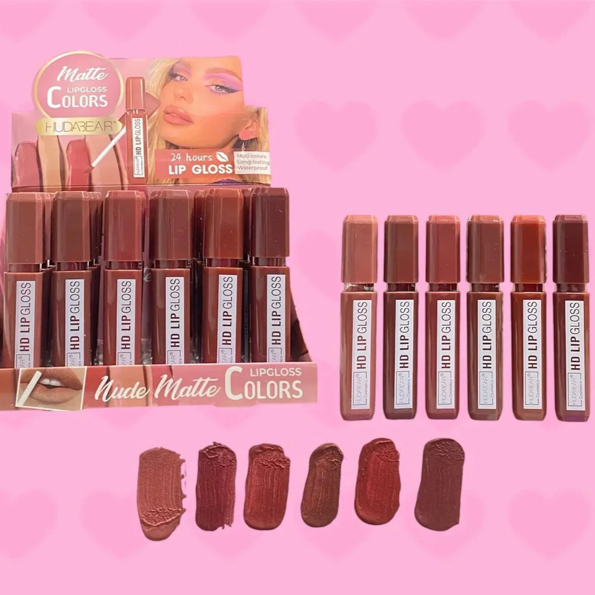 Huda Bear Nude Matte Lipgloss - Buy Online in Pakistan at Cosmia.pk