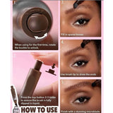 Huda moji Brow fection Angled Brush and Dip Liquid Eyebrow Gel Pen - Buy Online in Pakistan at Cosmia.pk