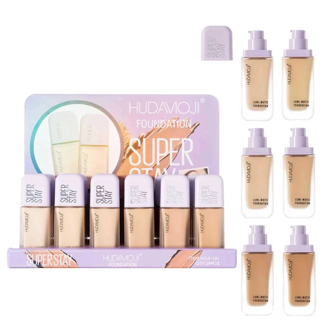 Huda Moji Super Stay Lumi Matte Foundation - Buy Online in Pakistan at Cosmia.pk