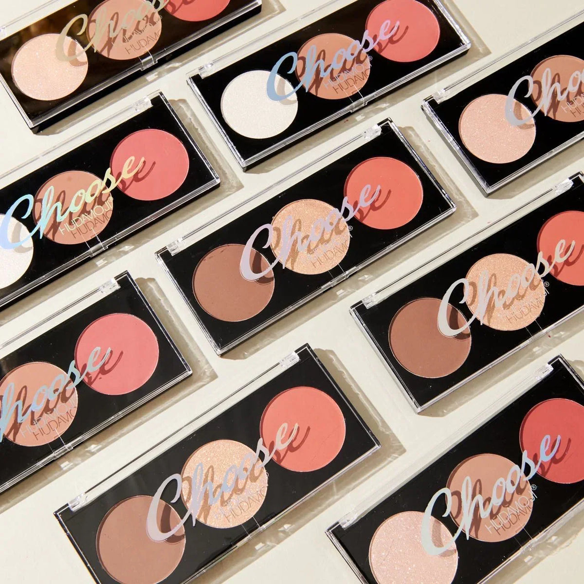 Hudamoji 3in1 Kit Highlighter, Blushon & Contour - Buy Online in Pakistan at Cosmia.pk