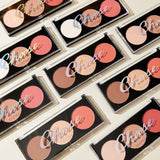 Hudamoji 3in1 Kit Highlighter, Blushon & Contour - Buy Online in Pakistan at Cosmia.pk