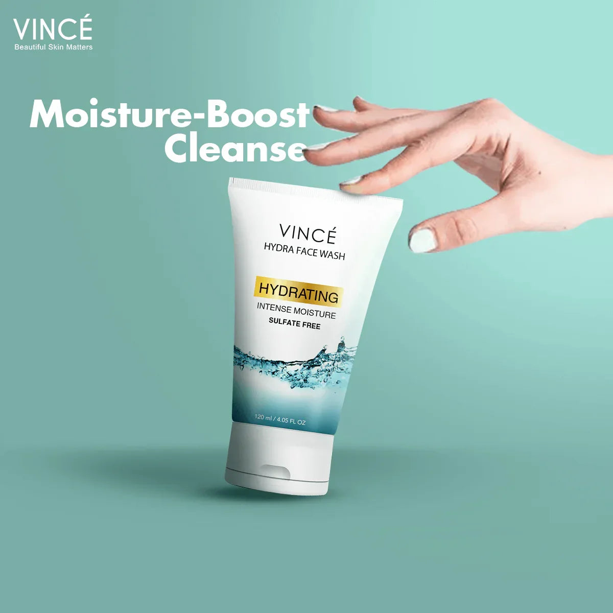 Vince Hydra Face Wash - 120ml - Buy Online in Pakistan at Cosmia.pk
