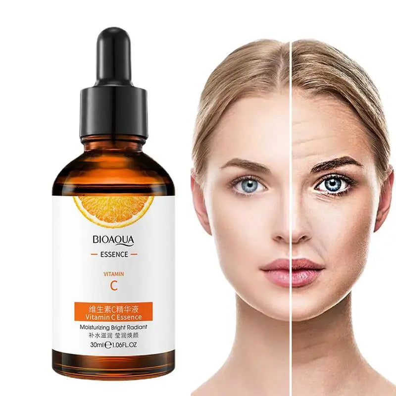 Bioaqua Vitamin C Anti-Aging Brightening Facial Serum - 30ml - Buy Online in Pakistan at Cosmia.pk