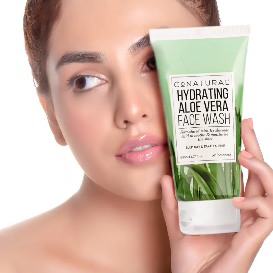 CoNatural Hydrating Aloe Vera Facewash - 150ml - Buy Online in Pakistan at Cosmia.pk