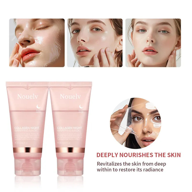 Nouelv Hydrolyzed Collagen Night Peel-Off Mask-75ml - Buy Online in Pakistan at Cosmia.pk