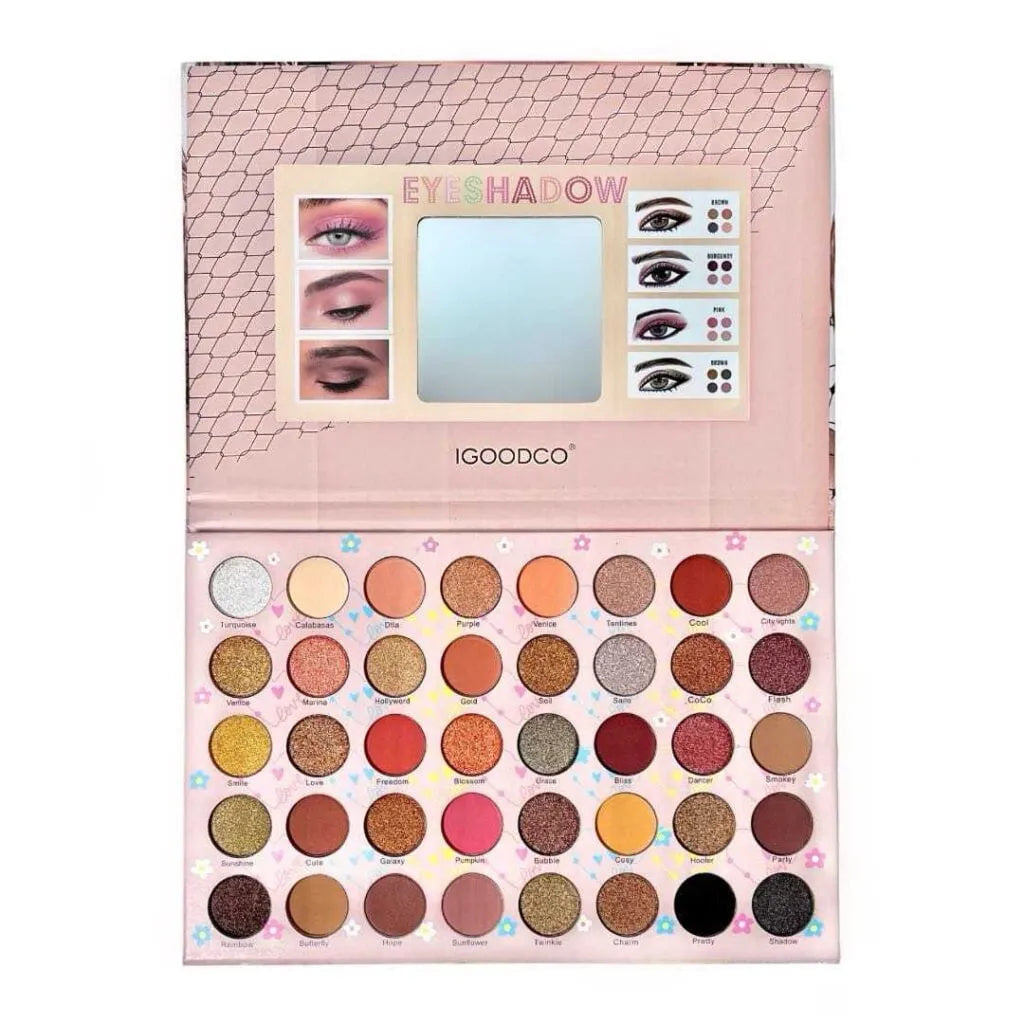 IGOODCO 40 Color Eyeshadow Palette - Buy Online in Pakistan at Cosmia.pk