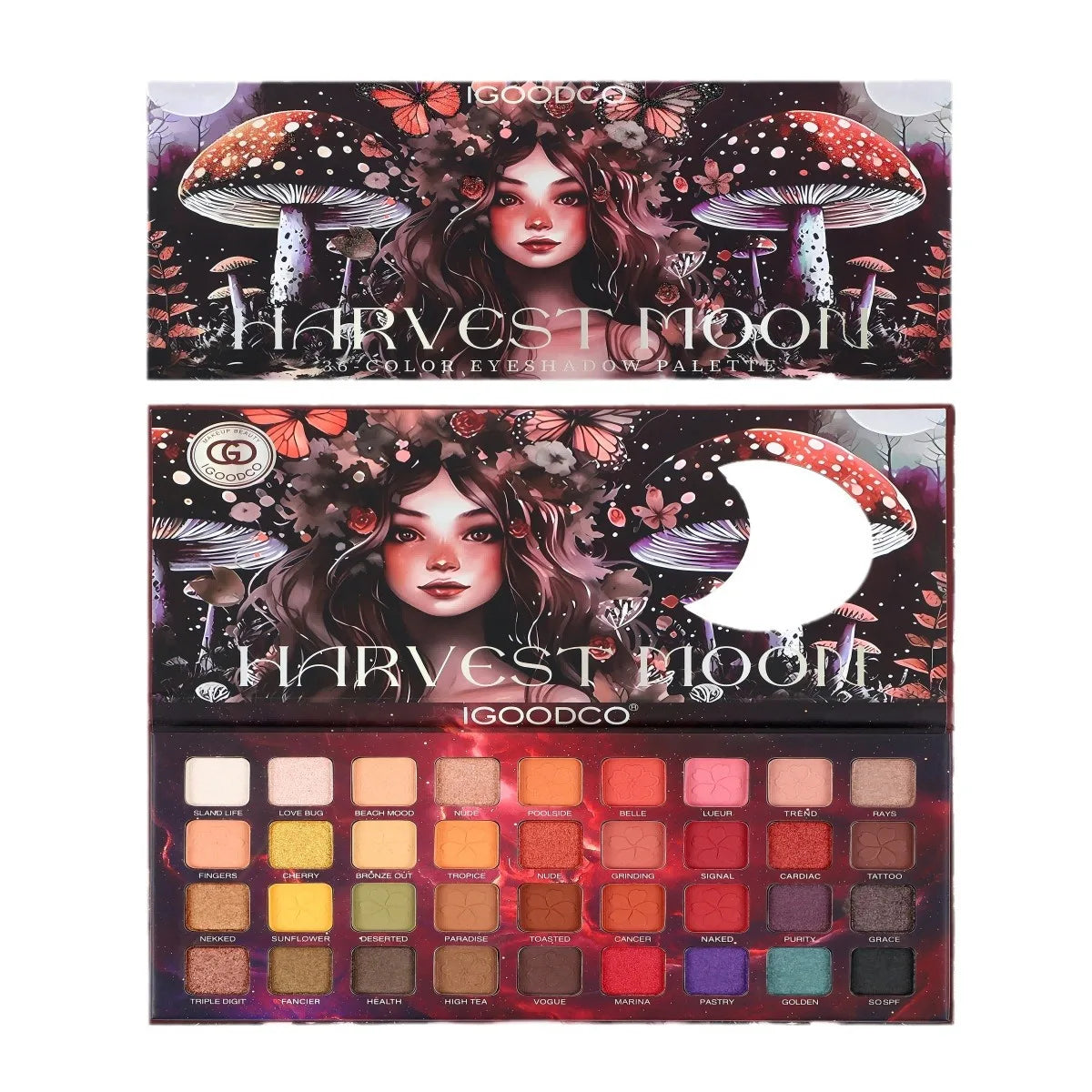 IGOODCO Harvest Moon 36 Color Eyeshadow Palette - Buy Online in Pakistan at Cosmia.pk