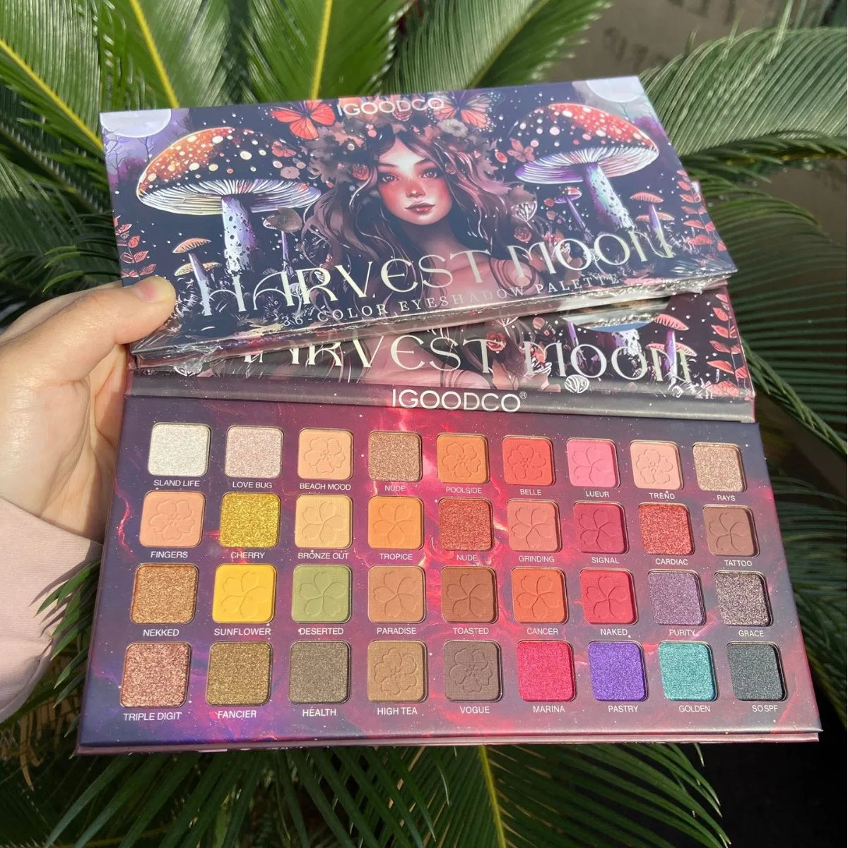 IGOODCO Harvest Moon 36 Color Eyeshadow Palette - Buy Online in Pakistan at Cosmia.pk