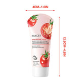 IMAGES Tomato Hyaluronic Acid Gently Cleanses Pores, Improves Darkness And Oil Control Facial Cleanser - 100g - Buy Online in Pakistan at Cosmia.pk