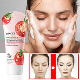IMAGES Tomato Hyaluronic Acid Gently Cleanses Pores, Improves Darkness And Oil Control Facial Cleanser - 100g - Buy Online in Pakistan at Cosmia.pk