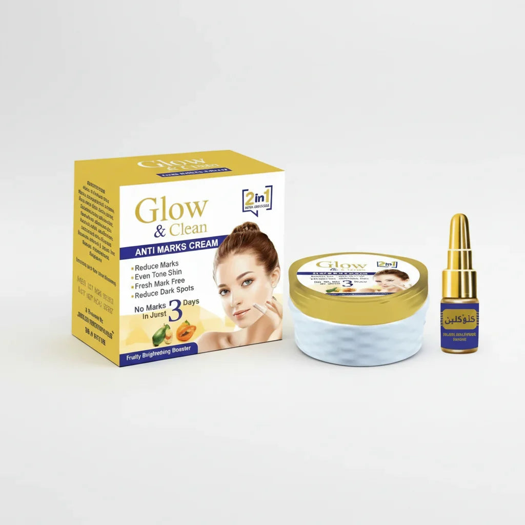 Glow & Clean 2-in-1 Anti Marks Cream – Repair & Brighten Skin - Buy Online in Pakistan at Cosmia.pk
