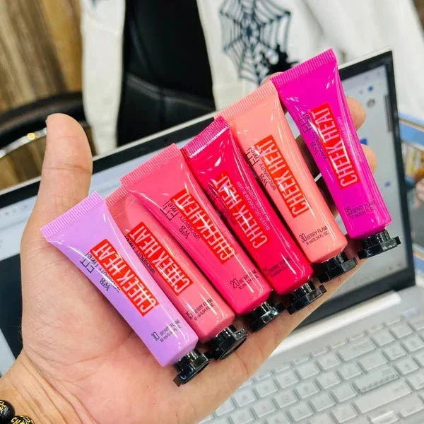 Original Warda Beauty Cheek Heat Liquid Blush-On - 6/Pcs Set - Buy Online in Pakistan at Cosmia.pk