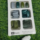 Salon Look Artificial Nails 96 pcs - Buy Online in Pakistan at Cosmia.pk