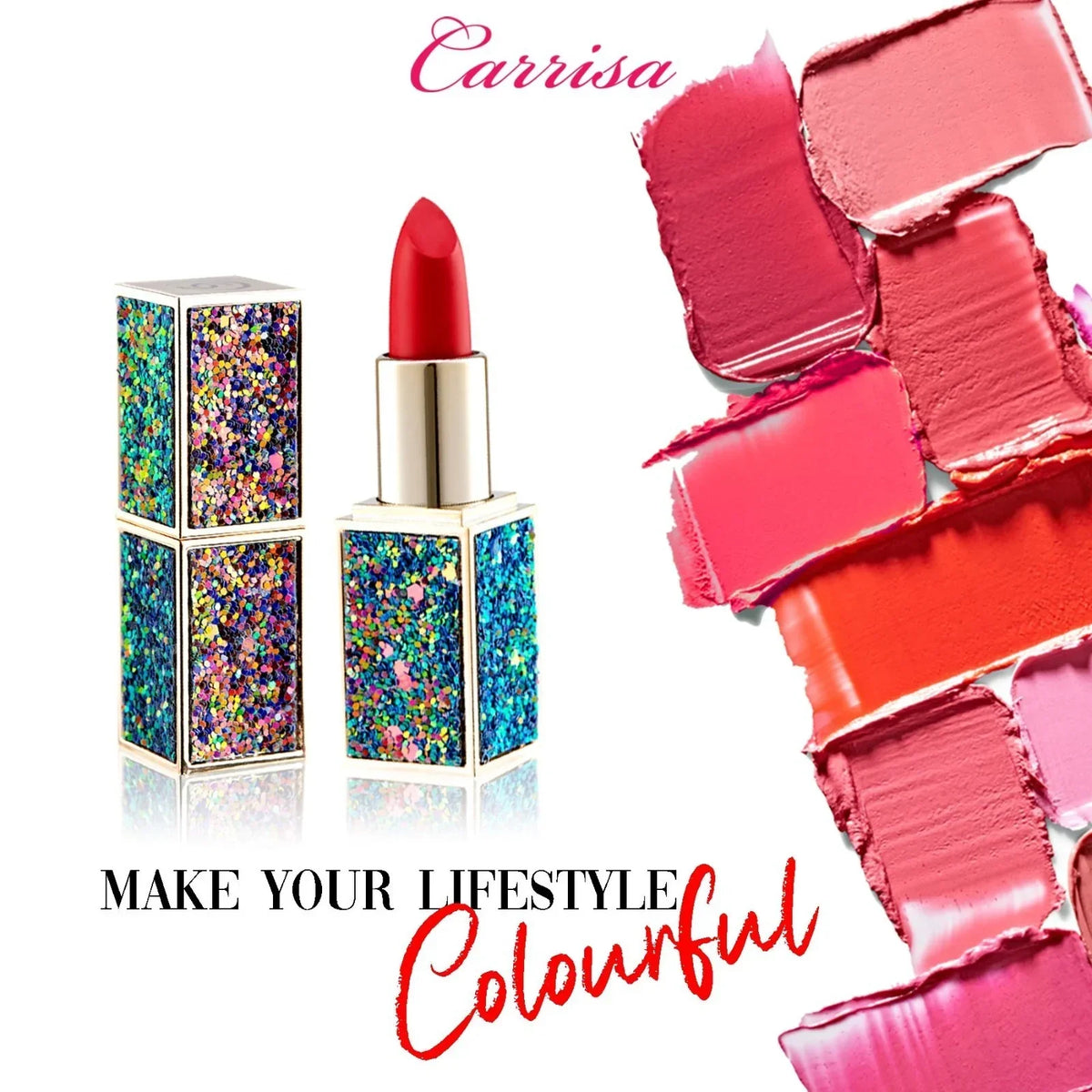 Heng Fang Diamond 6 Pc Long Lasting Matte Lipsticks Set - Buy Online in Pakistan at Cosmia.pk
