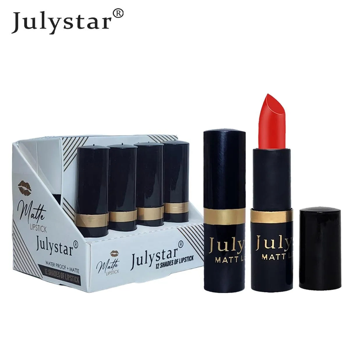 Julystar 12-Piece Matte Lipstick Box - Buy Online in Pakistan at Cosmia.pk