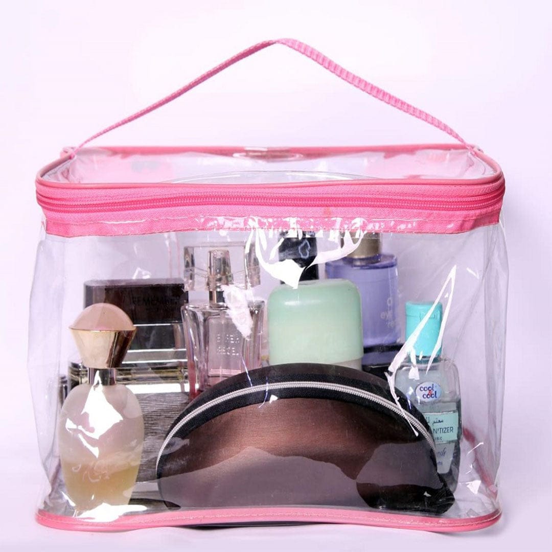 Transparent Waterproof Square Cosmetics Organizer - Buy Online in Pakistan at Cosmia.pk