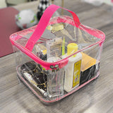 Transparent Waterproof Square Cosmetics Organizer - Buy Online in Pakistan at Cosmia.pk