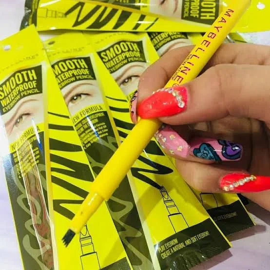 Maybelline Smooth Waterproof Eyebrows Pencil each (4 colours available) - Buy Online in Pakistan at Cosmia.pk