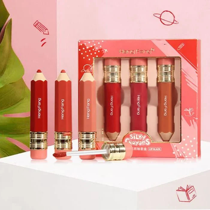 Heng Fang Matte Lipgloss (3Pcs Pack) - Buy Online in Pakistan at Cosmia.pk
