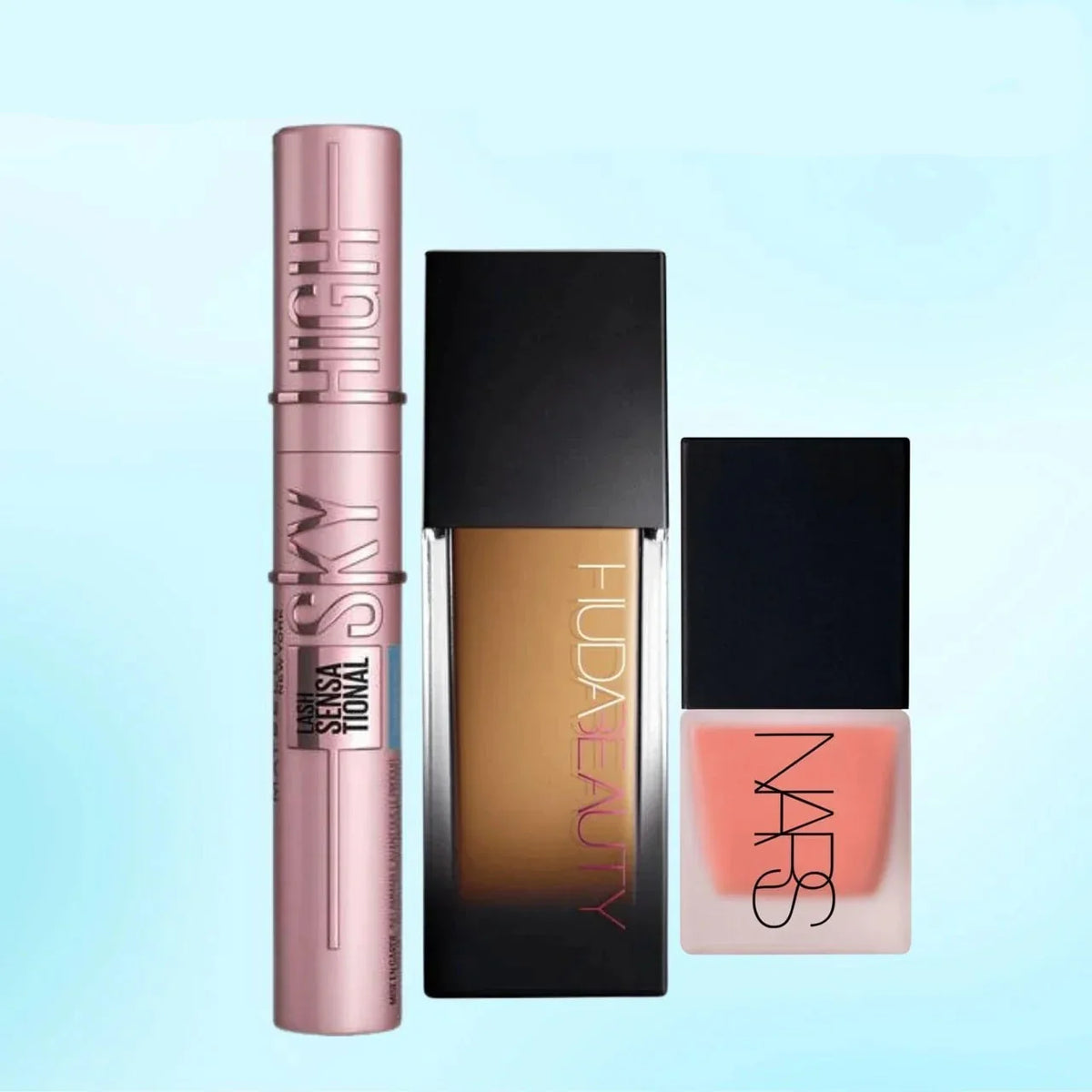 Summer Deal 008 - Foundation, Mascara & NARS Blush Set - Buy Online in Pakistan at Cosmia.pk